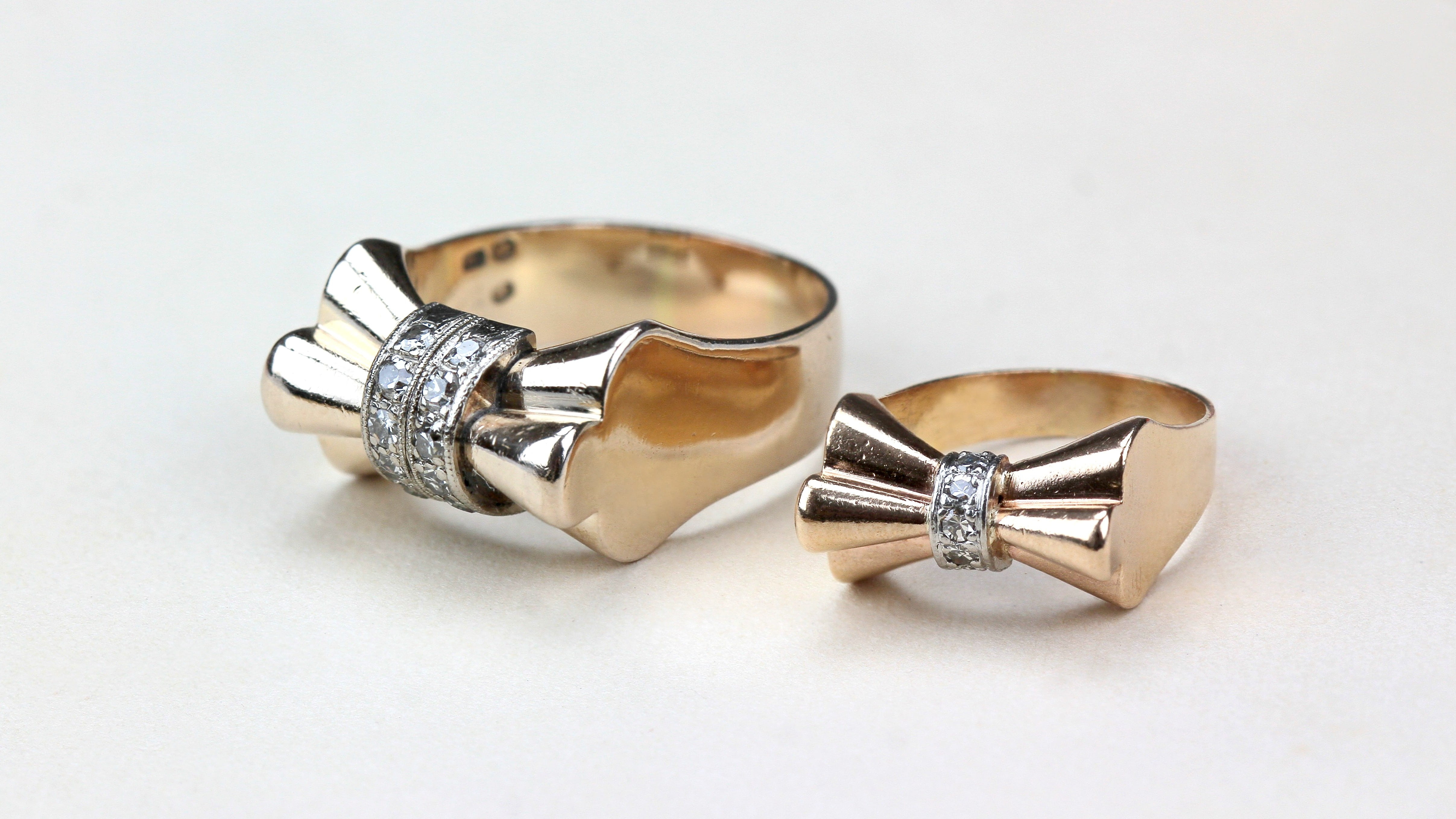 Zlate diamantove prsteny